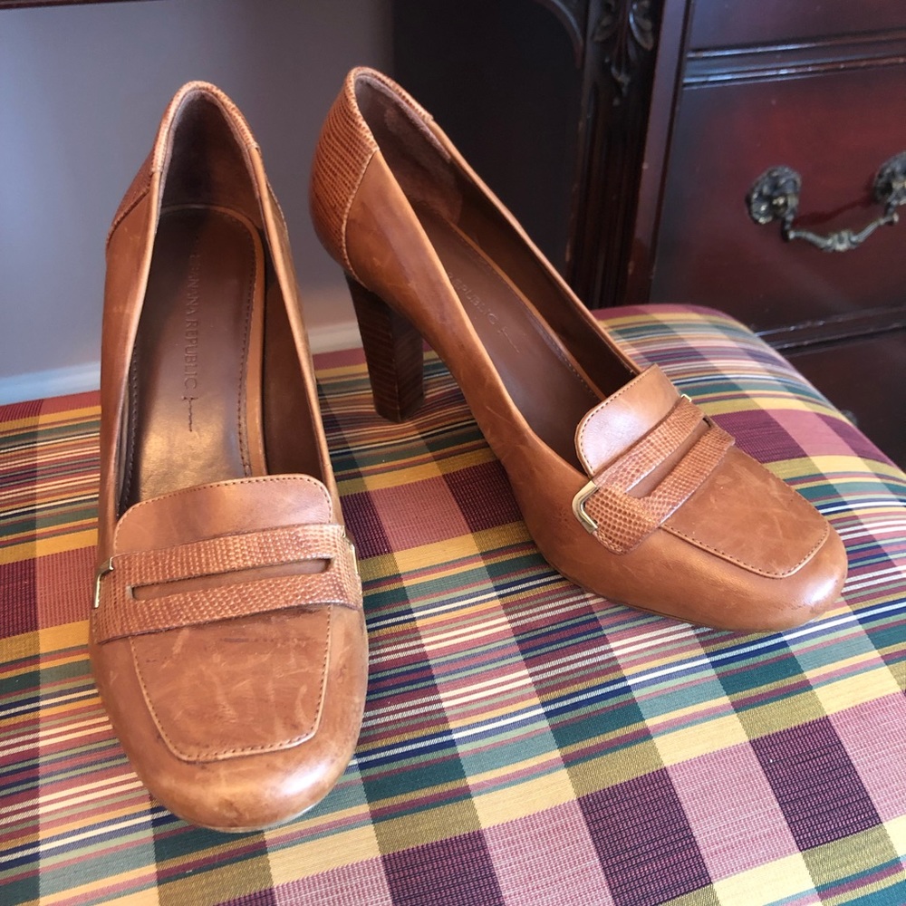 Banana Republic Brown High Heels
